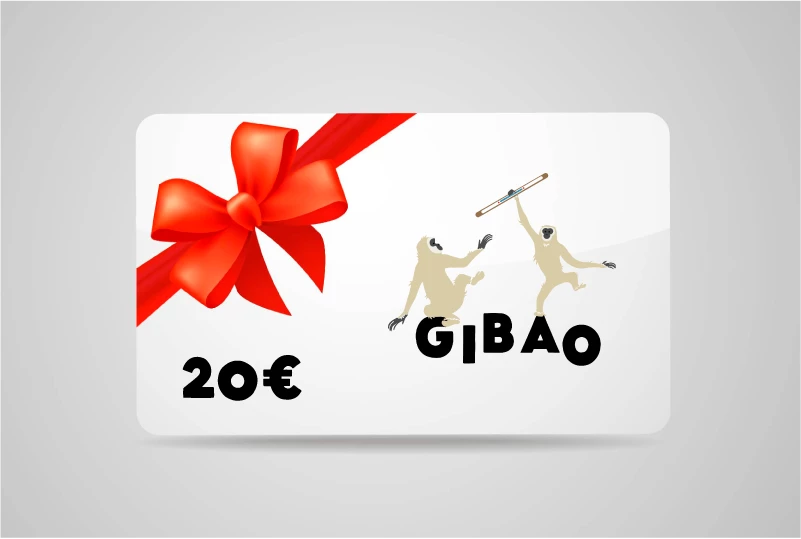 Carte CADEAU GIBAO 20€